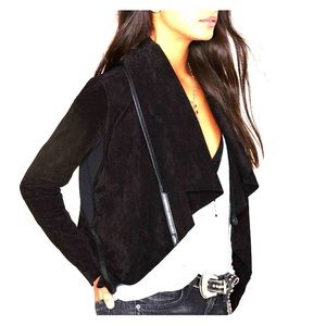 Blank NYC suede jacket